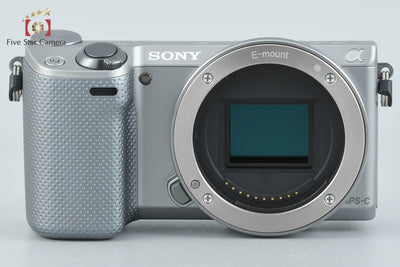 【中古】SONY ソニー α NEX-5R パワーズームレンズキット シルバー 多言語対応