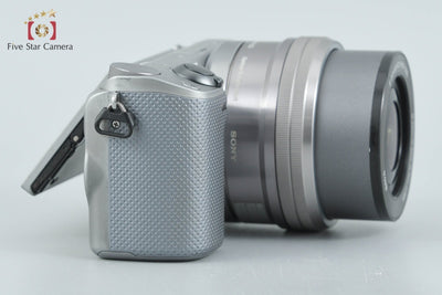 【中古】SONY ソニー α NEX-5R パワーズームレンズキット シルバー 多言語対応