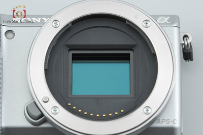 【中古】SONY ソニー α NEX-5R パワーズームレンズキット シルバー 多言語対応