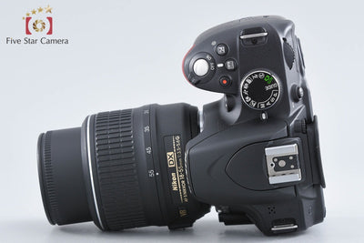 【中古】Nikon ニコン D3200 18-55 VR レンズキット ブラック 元箱付き