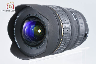 【中古】SIGMA シグマ 15-30mm f/3.5-4.5 EX DG Aspherical IF キヤノン用 元箱付き