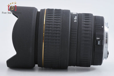 【中古】SIGMA シグマ 15-30mm f/3.5-4.5 EX DG Aspherical IF キヤノン用 元箱付き