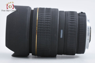 【中古】SIGMA シグマ 15-30mm f/3.5-4.5 EX DG Aspherical IF キヤノン用 元箱付き