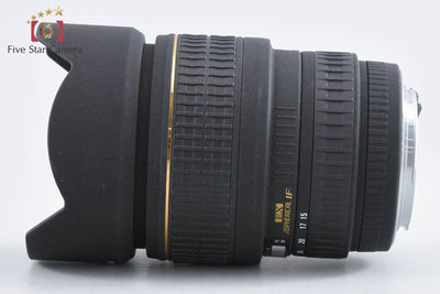 【中古】SIGMA シグマ 15-30mm f/3.5-4.5 EX DG Aspherical IF キヤノン用 元箱付き