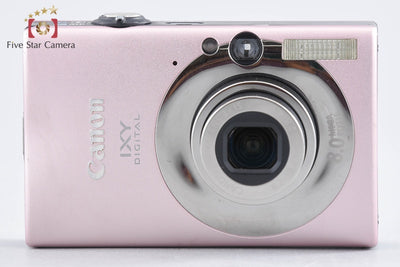 【中古】Canon キヤノン IXY DIGITAL 20 IS ピンク コンパクトデジタルカメラ