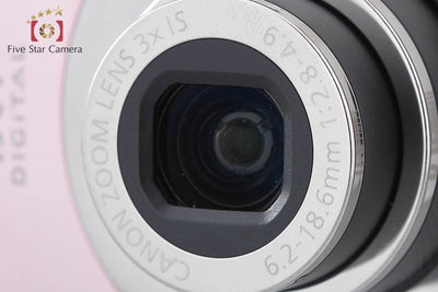 【中古】Canon キヤノン IXY DIGITAL 20 IS ピンク コンパクトデジタルカメラ