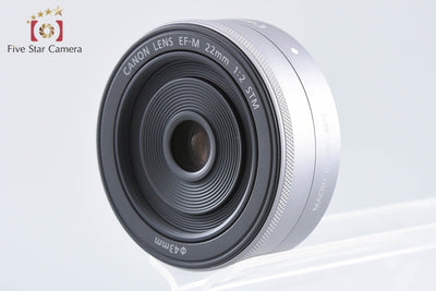【中古】Canon キヤノン EF-M 22mm f/2 STM シルバー