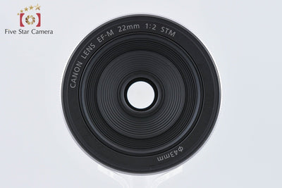 【中古】Canon キヤノン EF-M 22mm f/2 STM シルバー