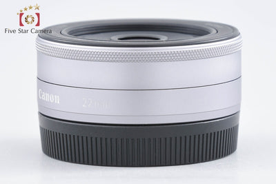 【中古】Canon キヤノン EF-M 22mm f/2 STM シルバー