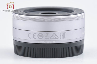 【中古】Canon キヤノン EF-M 22mm f/2 STM シルバー