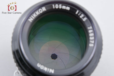 【中古】Nikon ニコン Ai NIKKOR 105mm f/2.5
