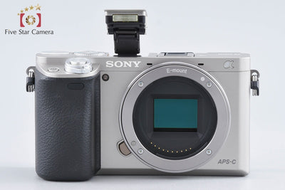 【中古】SONY ソニー α6000 ILCE-6000 シルバー パワーズームレンズキット 多言語対応