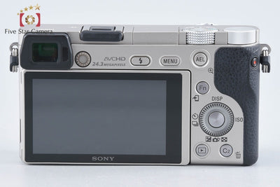 【中古】SONY ソニー α6000 ILCE-6000 シルバー パワーズームレンズキット 多言語対応