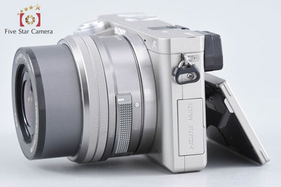 【中古】SONY ソニー α6000 ILCE-6000 シルバー パワーズームレンズキット 多言語対応