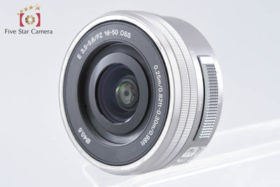 【中古】SONY ソニー α6000 ILCE-6000 シルバー パワーズームレンズキット 多言語対応