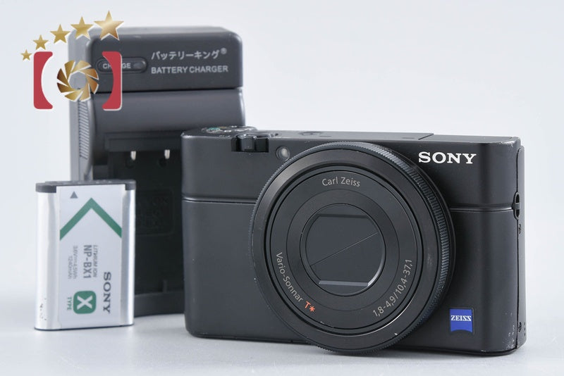 【中古】SONY ソニー Cyber-Shot DSC-RX100 ブラック デジタルスチルカメラ 多言語対応