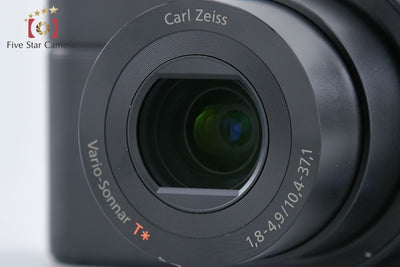 【中古】SONY ソニー Cyber-Shot DSC-RX100 ブラック デジタルスチルカメラ 多言語対応
