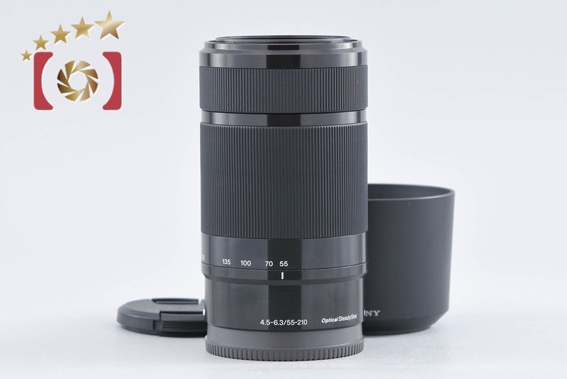 【中古】SONY ソニー E 55-210mm f/4.5-6.3 OSS SEL55210 ブラック