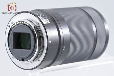 【中古】SONY ソニー E 55-210mm f/4.5-6.3 OSS SEL55210 ブラック