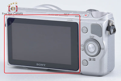 【中古】SONY ソニー α NEX-5R シルバー ミラーレス一眼カメラ 多言語対応