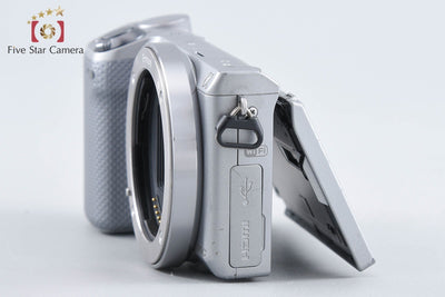 【中古】SONY ソニー α NEX-5R シルバー ミラーレス一眼カメラ 多言語対応