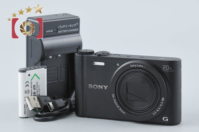 【中古】SONY ソニー Cyber-shot DSC-WX350 ブラック コンパクトデジタルカメラ 多言語対応
