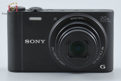 【中古】SONY ソニー Cyber-shot DSC-WX350 ブラック コンパクトデジタルカメラ 多言語対応