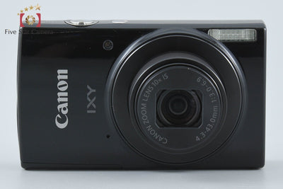 【中古】Canon キヤノン IXY 210 ブラック コンパクトデジタルカメラ