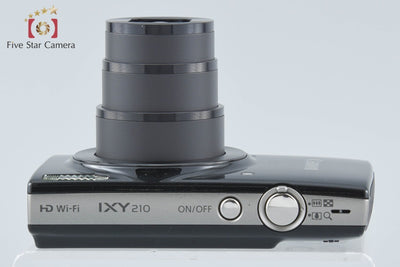 【中古】Canon キヤノン IXY 210 ブラック コンパクトデジタルカメラ