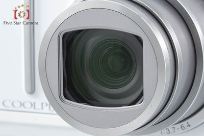 【中古】Nikon ニコン COOLPIX S9700 エレガントホワイト コンパクトデジタルカメラ