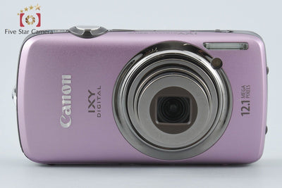 【中古】Canon キヤノン IXY DIGITAL 930 IS パープル コンパクトデジタルカメラ 元箱付き