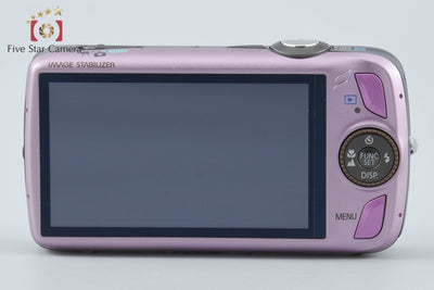 【中古】Canon キヤノン IXY DIGITAL 930 IS パープル コンパクトデジタルカメラ 元箱付き