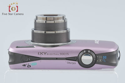 【中古】Canon キヤノン IXY DIGITAL 930 IS パープル コンパクトデジタルカメラ 元箱付き