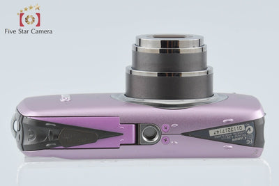 【中古】Canon キヤノン IXY DIGITAL 930 IS パープル コンパクトデジタルカメラ 元箱付き