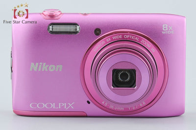 【中古】Nikon ニコン COOLPIX S3600 アザレアピンク コンパクトデジタルカメラ
