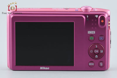 【中古】Nikon ニコン COOLPIX S3600 アザレアピンク コンパクトデジタルカメラ