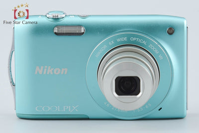 【中古】Nikon ニコン COOLPIX S3300 ミントグリーン コンパクトデジタルカメラ