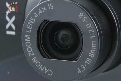 【中古】Canon キヤノン IXY 32S ブラック コンパクトデジタルカメラ