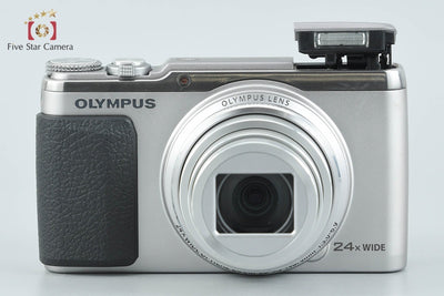 【中古】OLYMPUS オリンパス STYLUS SH-50 シルバー コンパクトデジタルカメラ