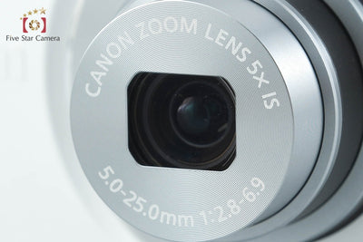 【中古】Canon キヤノン PowerShot A3500 IS シルバー コンパクトデジタルカメラ 元箱付き