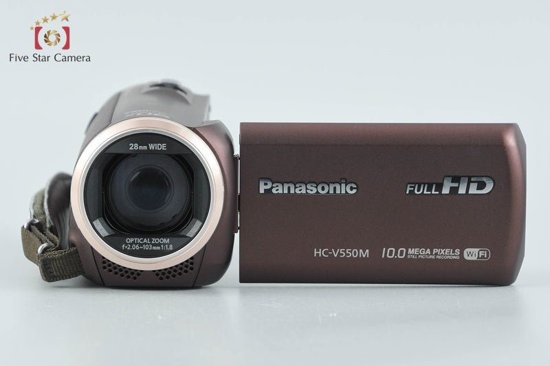 中古】Panasonic パナソニック HC-V550M ブラウン デジタル