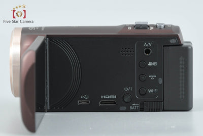 【中古】Panasonic パナソニック HC-V550M ブラウン デジタルハイビジョンビデオカメラ