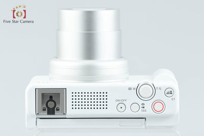 【中古】SONY ソニー VLOGCAM ZV-1M2G シューティンググリップキット ホワイト 元箱付き 多言語対応