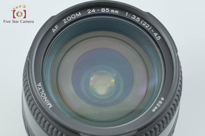 【中古】MINOLTA ミノルタ AF 24-85mm f/3.5-4.5