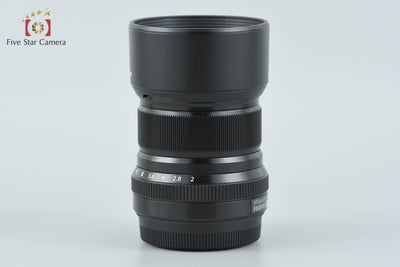 【中古】FUJIFILM 富士フイルム XF 50mm f/2 R WR ブラック