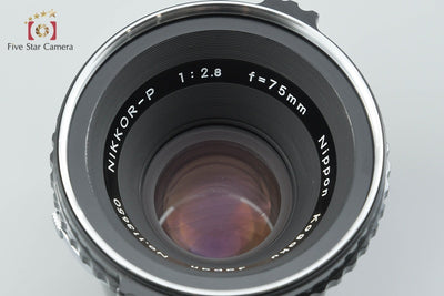 【中古】Nikon ニコン NIKKOR-P 75mm f/2.8 ゼンザブロニカ EC S2 S2A用