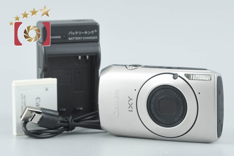 【中古】Canon キヤノン IXY 30S シルバー コンパクトデジタルカメラ