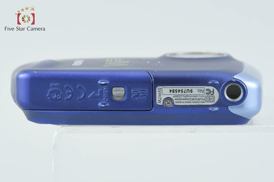【中古】FUJIFILM 富士フイルム FinePix Z33WP ブルー コンパクトデジタルカメラ