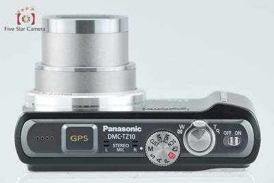 【中古】Panasonic パナソニック LUMIX DMC-TZ10 ブラック コンパクトデジタルカメラ