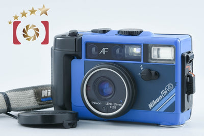 【中古】Nikon ニコン L35 AW AD ブルー コンパクトフィルムカメラ